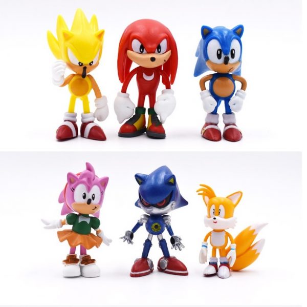 Sonic Figurines - Sonic the Hedgehog Party Favors - My Party Box