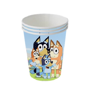 Bluey 9 Ounce Paper Cups