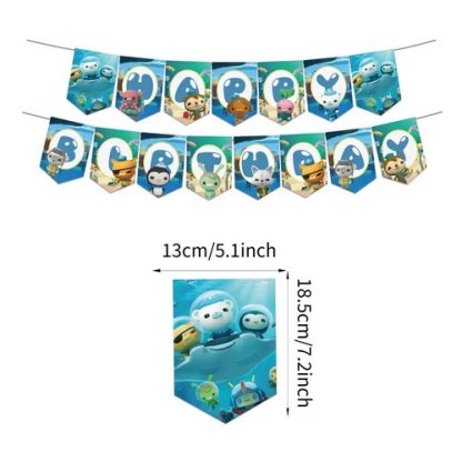 Octonauts Birthday Letter Banner