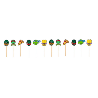 TMNT Ninja Turtles CupCake Topper