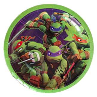 Teenage Mutant Ninja Turtles Lunch Plates